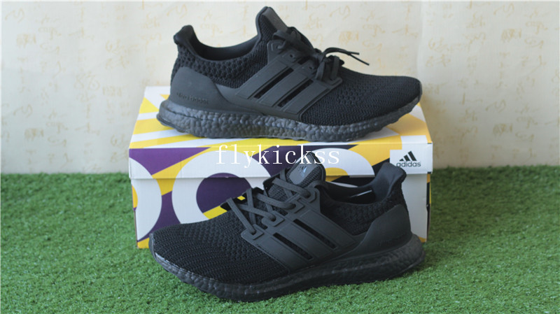 Real Boost Adidas Ultra Boost 4.0 Triple Black BB6157